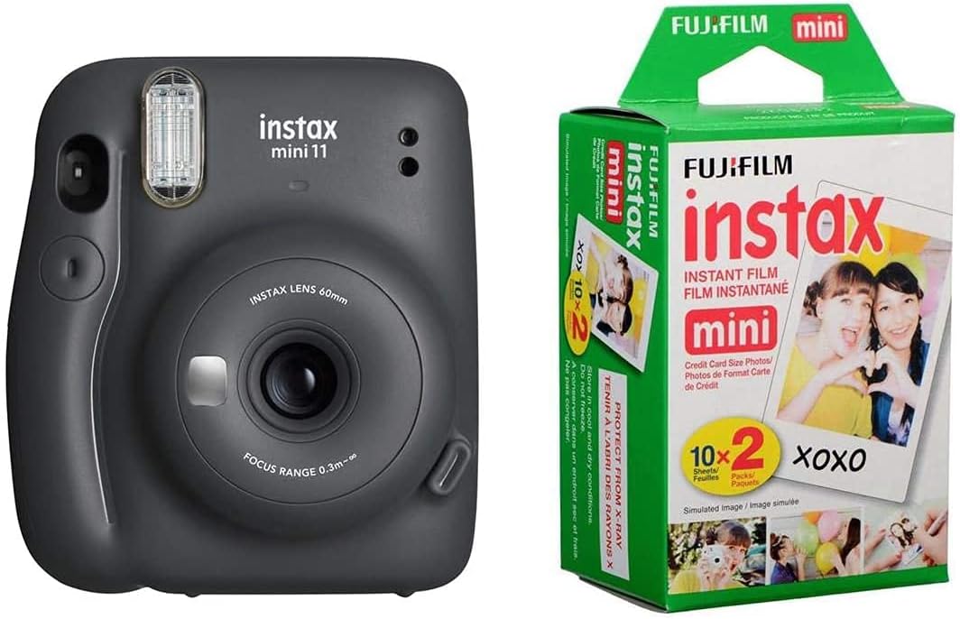 Blush Pink Instant Film Camera with 20 Exposures L319