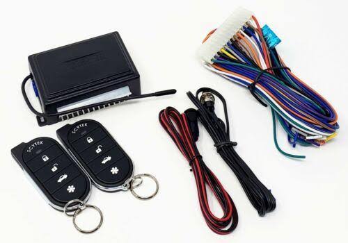 Keyless Entry Car Alarm Security System, 2 Key 2 Door Locks Y828