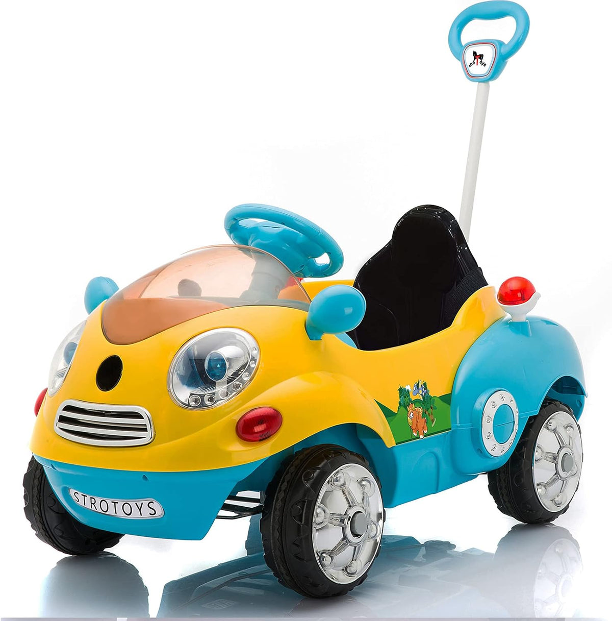 Red Ride On Push Car with Remote Control I732