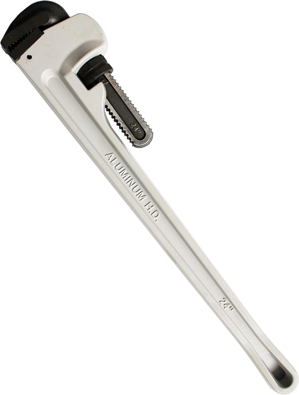 Heavy Duty Aluminum Straight Pipe Wrench 24IN Pack of 2 X987