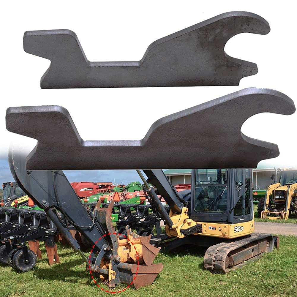 Excavator Quick Attach Bucket Ears, Pack of 2 W218