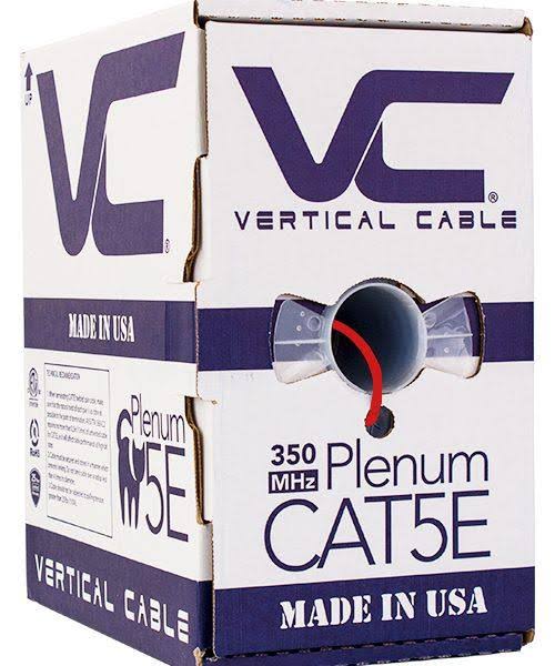 Cat5e UTP Bulk Ethernet Cable 1000ft Red A524