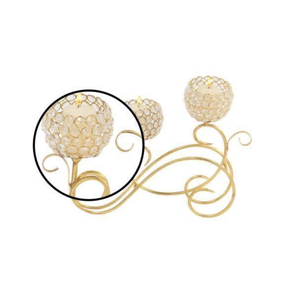 Gold-Tone Candle Holder T6300