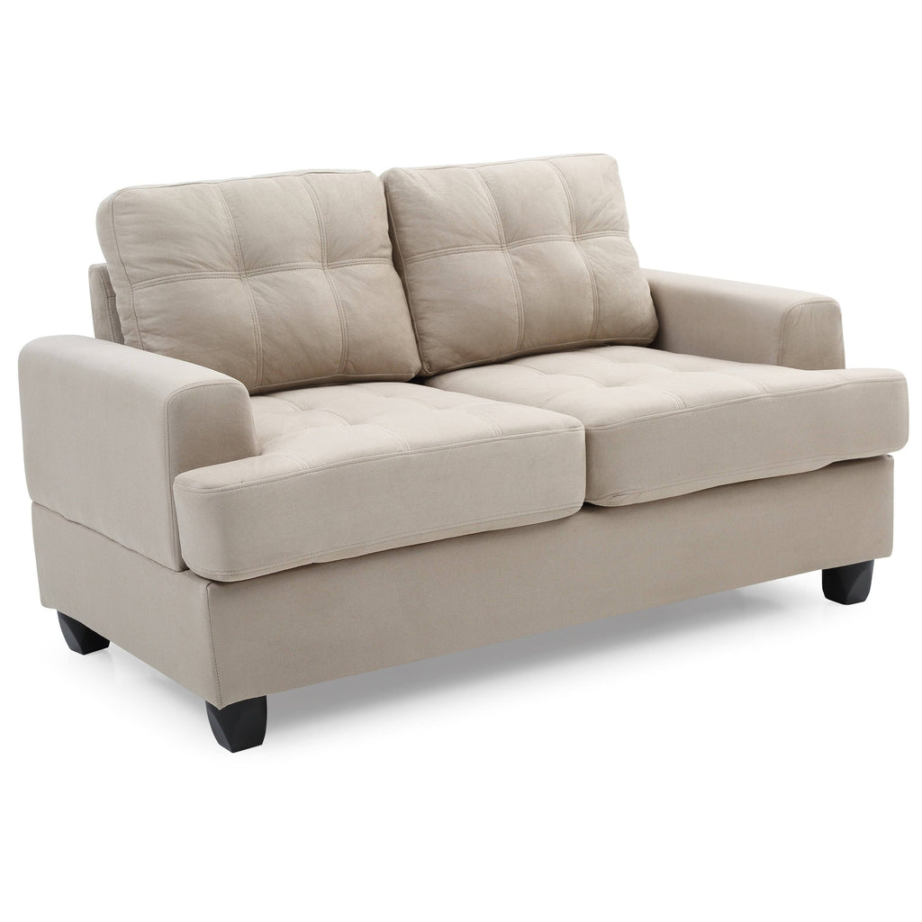 Navy Blue Loveseat X4262