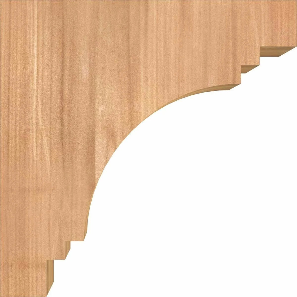 3 1/2x22W x 12x22D x 12x22H Western Red Cedar Corbel I523