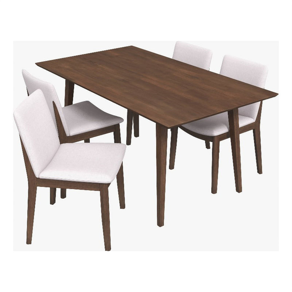 Mid Century Modern Kitchen Table and Chairs for 4 K643074