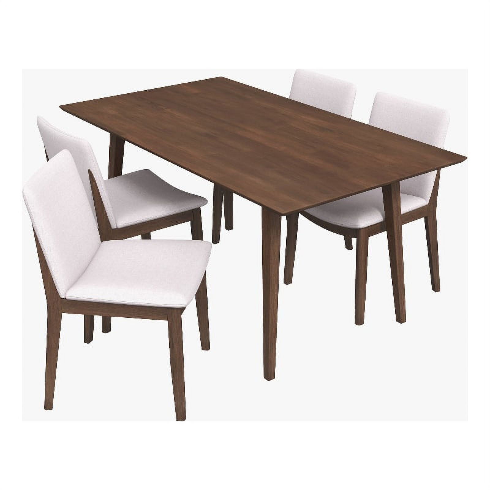 Mid Century Modern Kitchen Table and Chairs for 4 K643074