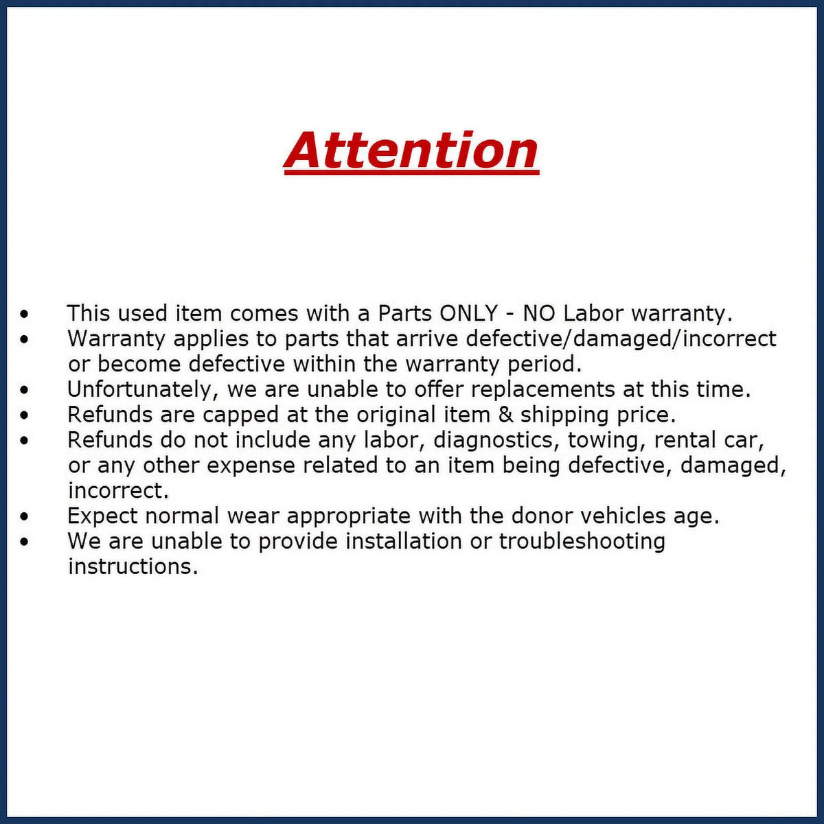 Parking Assist Sensor F856891