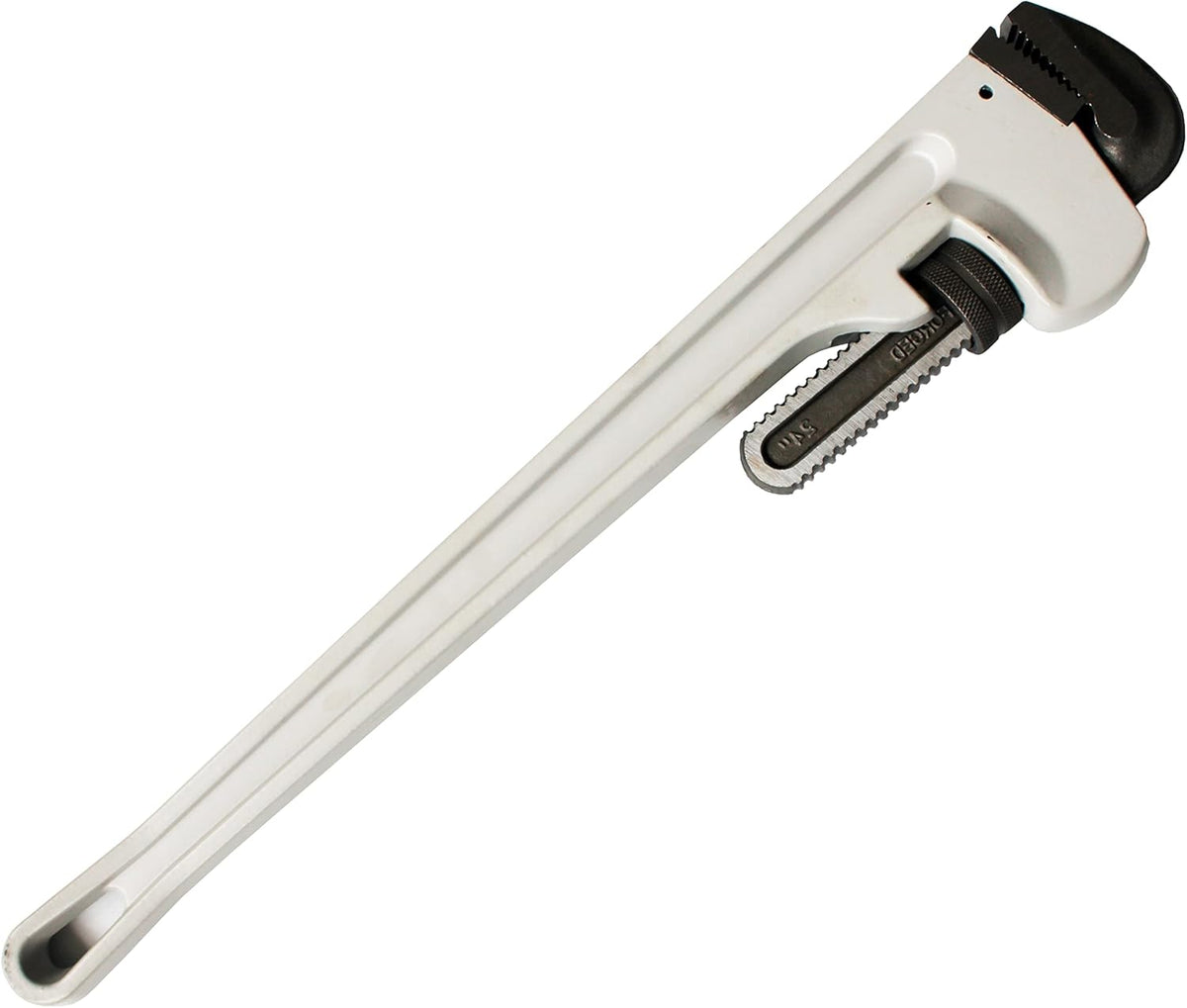 Heavy Duty Aluminum Straight Pipe Wrench 24IN Pack of 2 X987