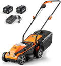 Cordless 21-Inch Brushless Push Lawn Mower 60V Max with 4.0Ah Battery & Fast Charger Z471