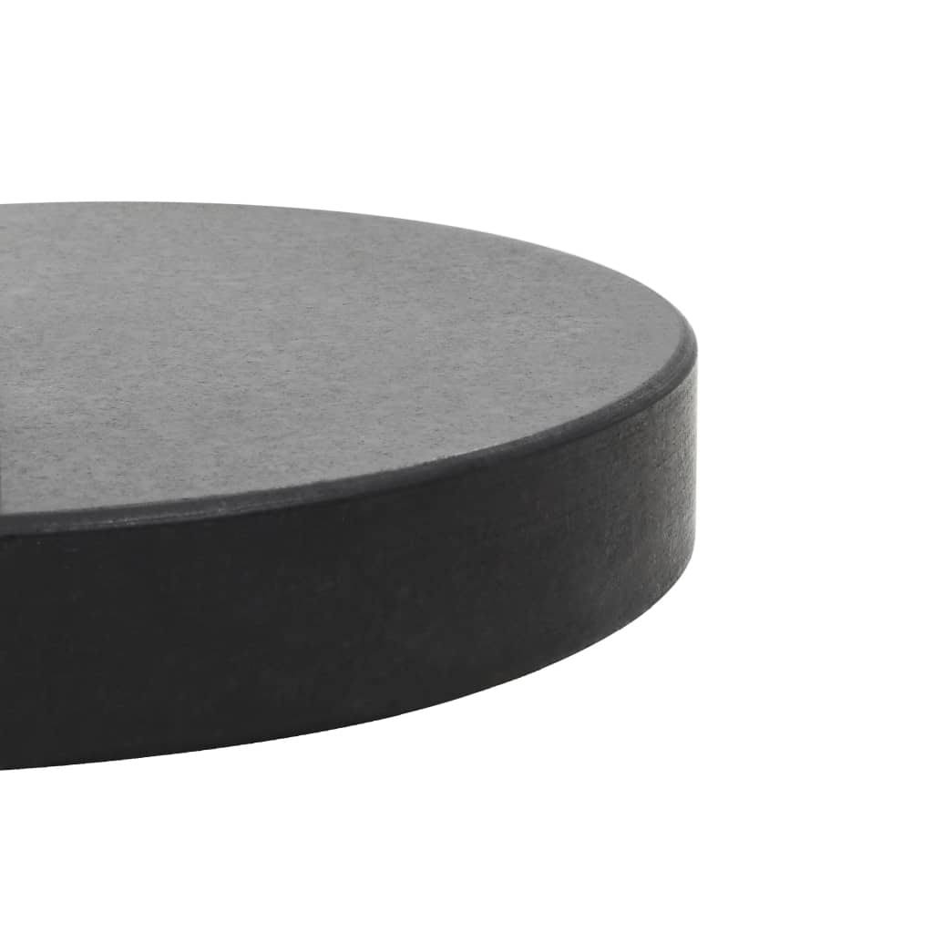 Granite Parasol Base 44.1 lb Round Black O901600