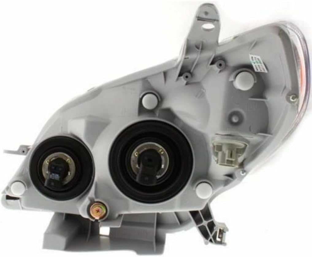 Passenger Side Halogen Headlight Assembly for Toyota Matrix 2003-2008 W7602