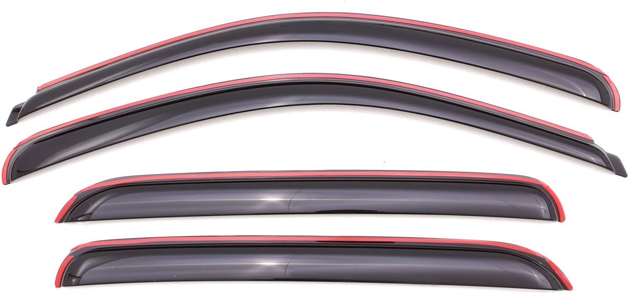 Chrome 4-Piece Ventvisor Side Window Deflector S291927