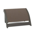 Textured Graphite Tweed Ottoman V54946