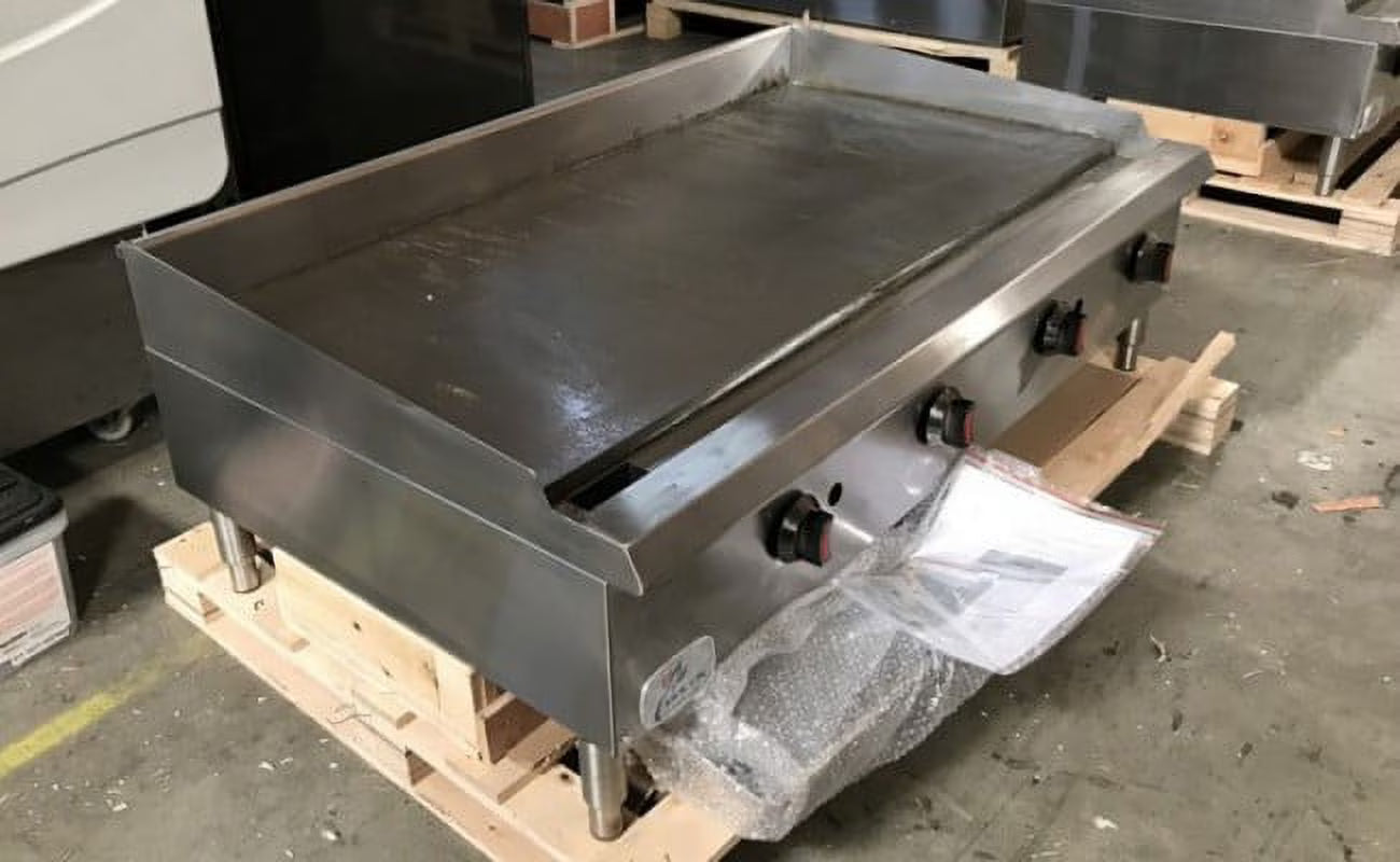 48 Manual Griddle NSF T23532
