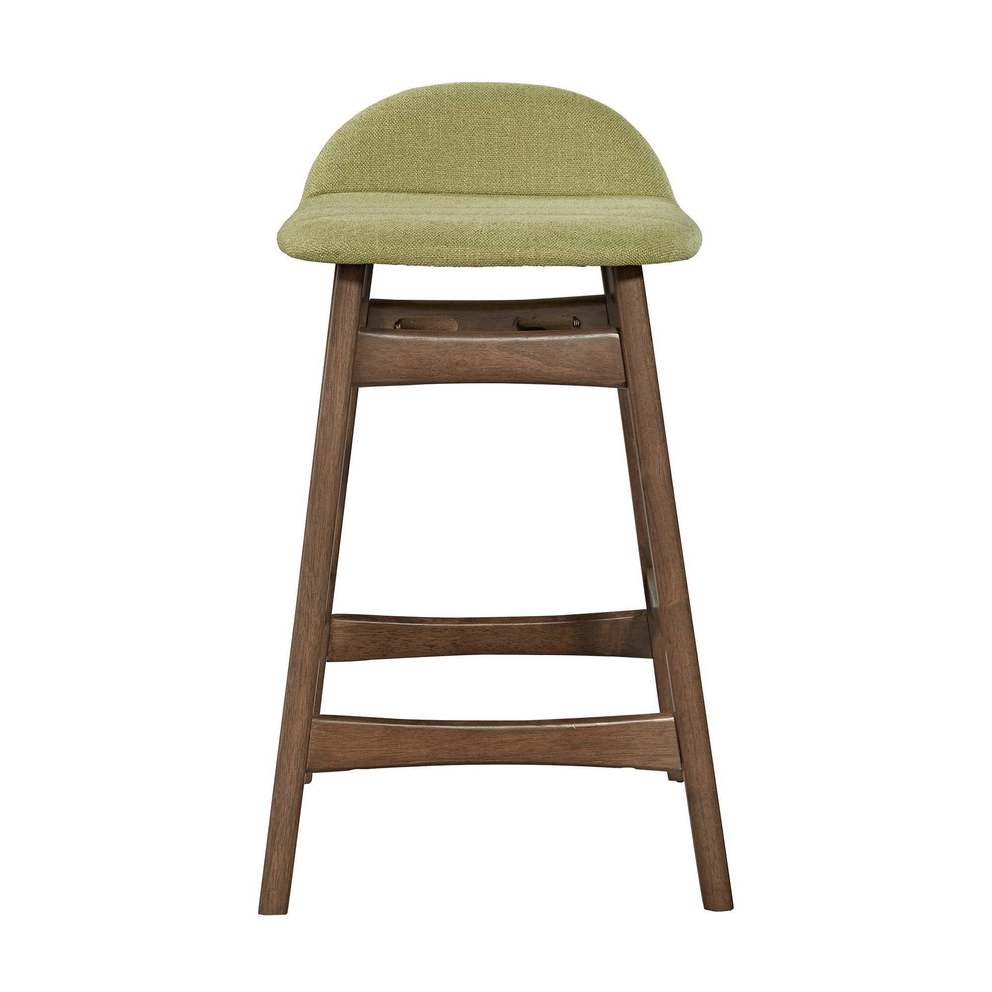 2pc Counter Height Barstool Green I988