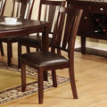 Slat Back Side Chair in Wire-Brushed Oak U841054