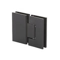 All Black 180 Degree Glass-to-Glass Standard Hinge D3239