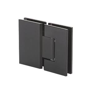 All Black 180 Degree Glass-to-Glass Standard Hinge D3239