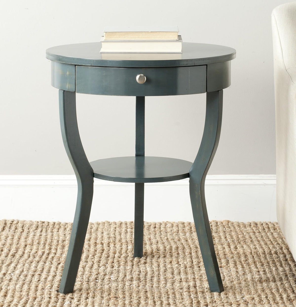 French Grey End Table G7138