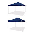 12 x 12 Straight Leg Pop-Up Canopy, Blue (2 Pack) D46917