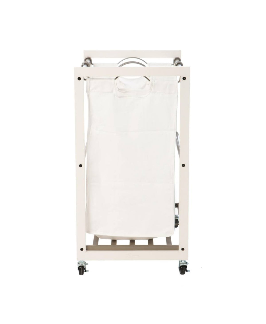 White 3 Bag Laundry Cart U789268