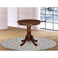 30 in. Mahogany Rubber Wood Dining Table F794148