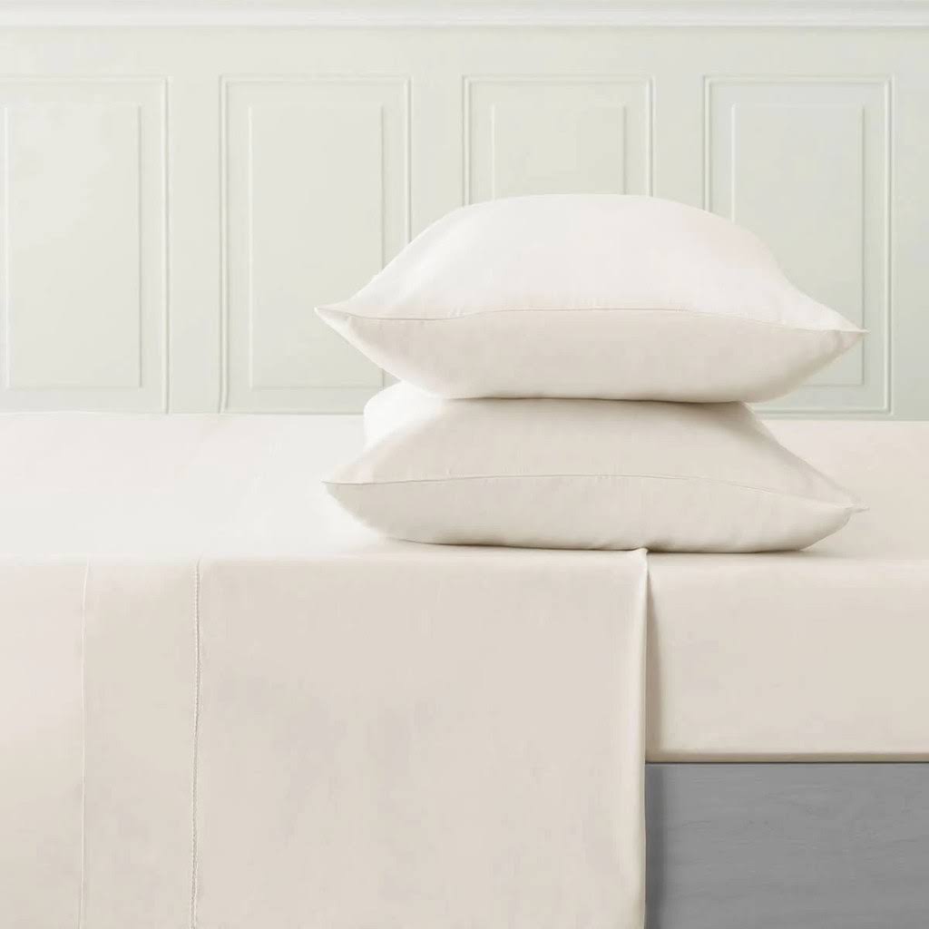 White Solid Deep-Pocket Sheets D9457
