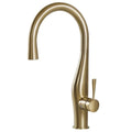 Brushed Brass Hidden Pull Down Kitchen Faucet F837